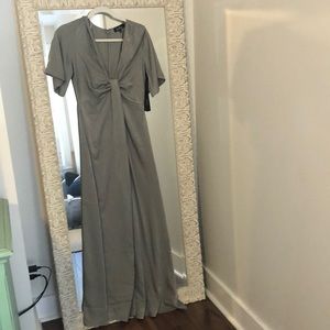 Never worn maxi, sage green